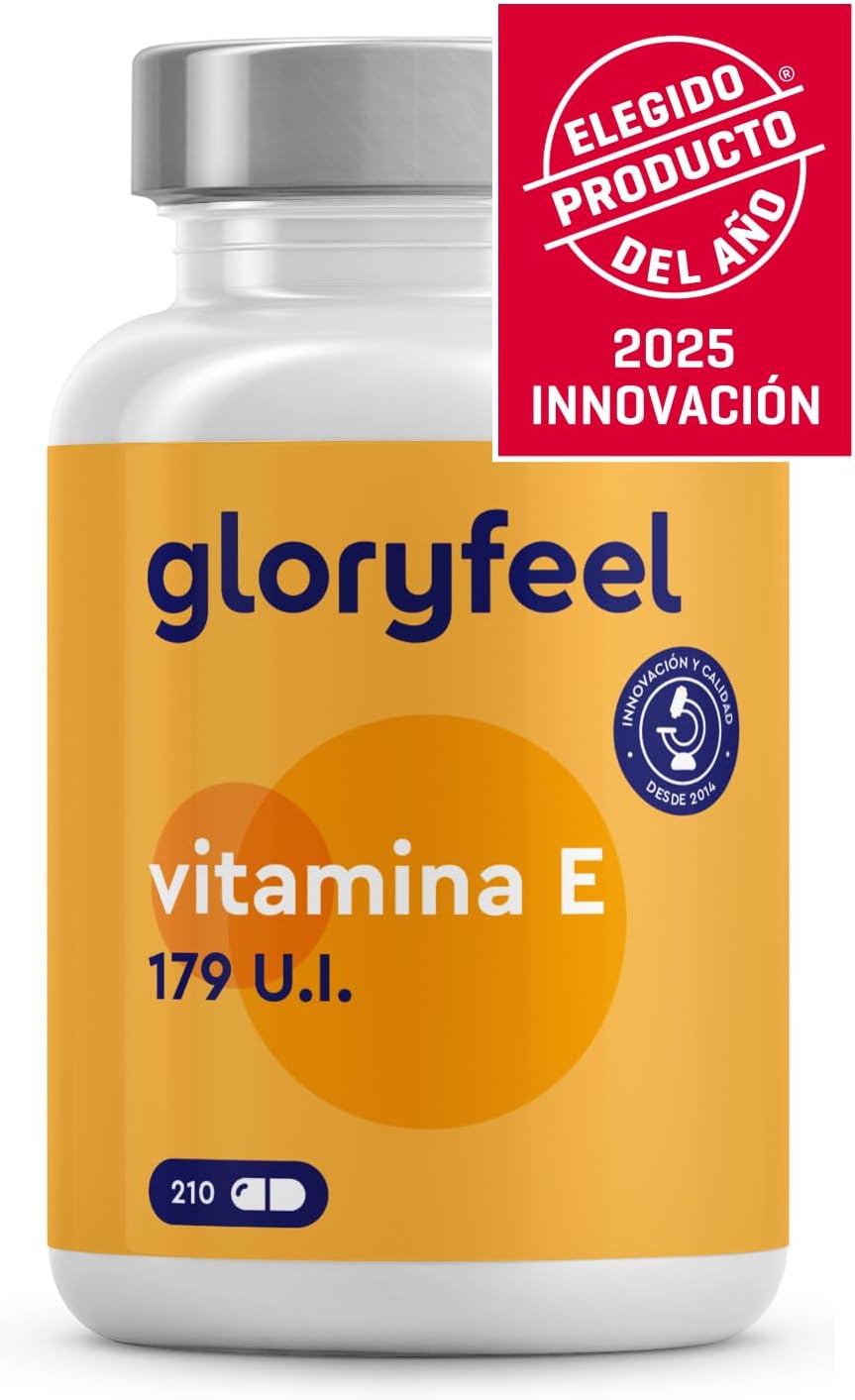 Detalle de Vitamina E 179 UI 210 cápsulas — Antioxidante