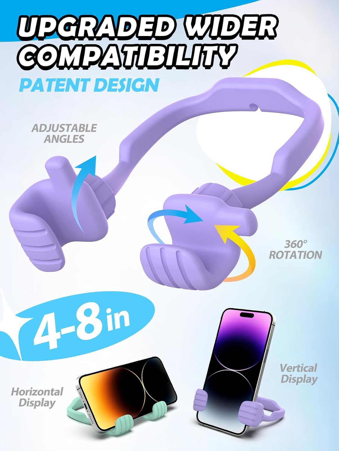 Thumbnail 1 de CALDEVER Thumbs Up Phone Stand 3×4.25 in