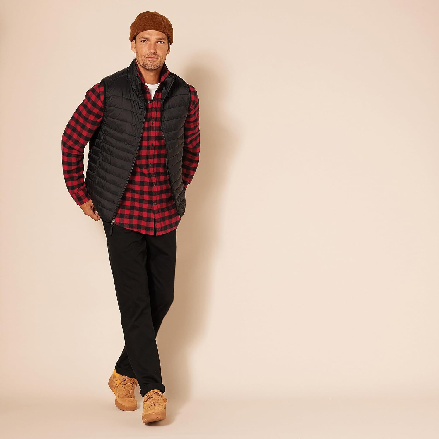 Thumbnail 3 de Amazon Essentials men’s long-sleeved flannel shirt (regular fit) in discontinued colours