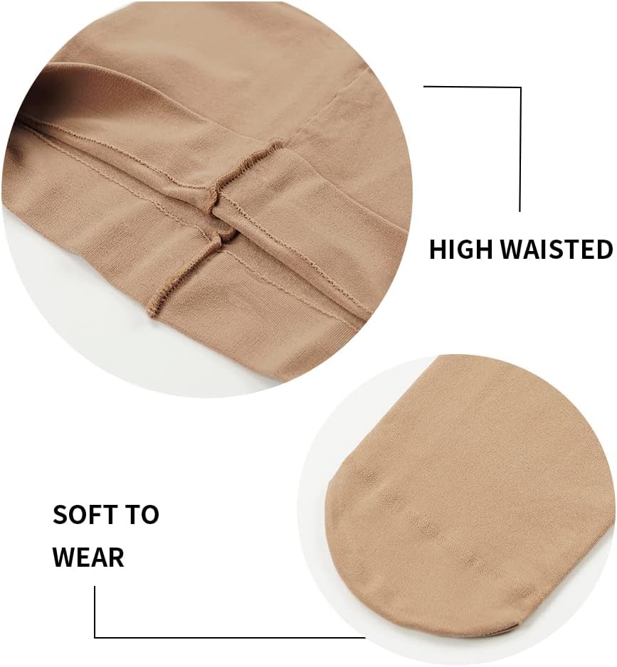 Detalle de Stelle Girls’ Footed Ballet Tights, 2T–15Y, Four-Way Stretch