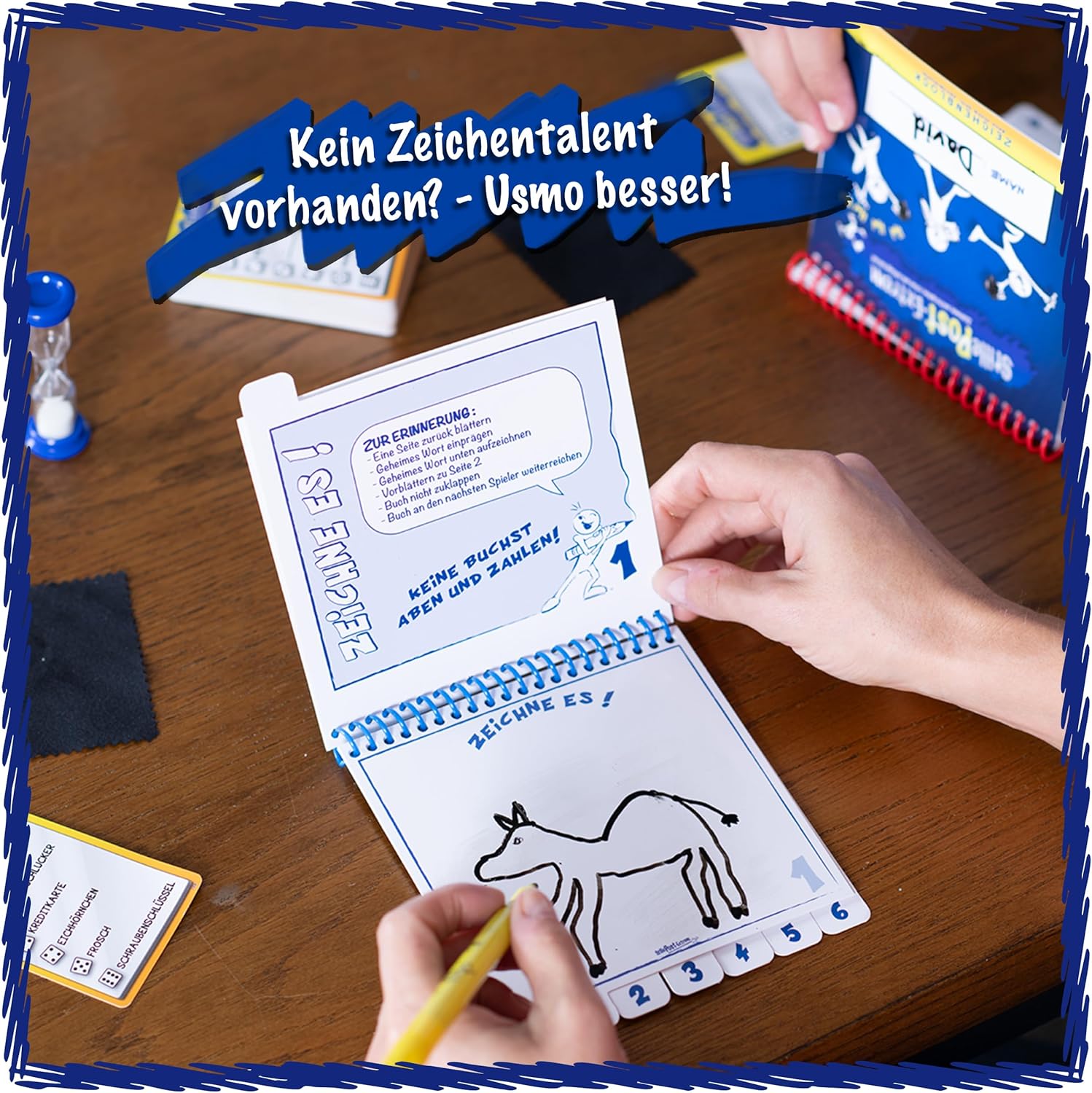 Thumbnail 3 de Goliath STILLE POST EXTREM – Zeichenspiel für 4–6 Spieler ab 8 Jahren