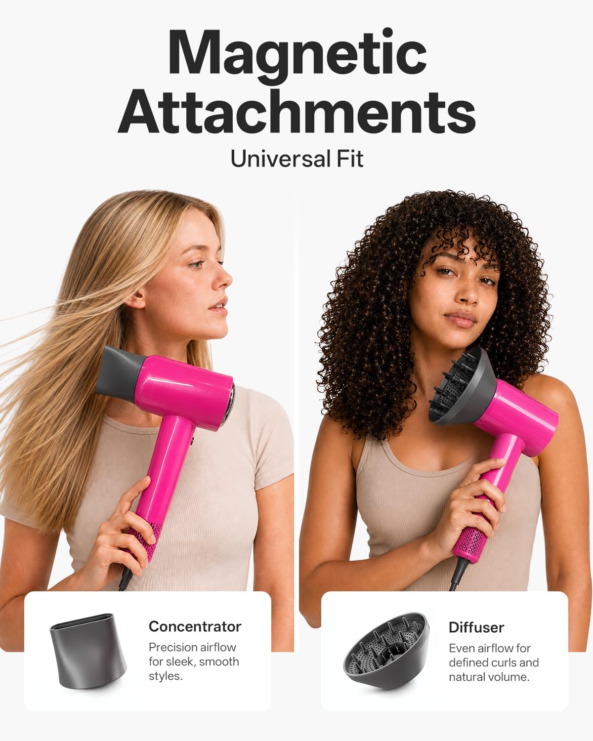 Thumbnail 3 de Tideway H11 Professional High-Speed Ionic Hair Dryer (110,000 RPM) with Magnetic Diffuser