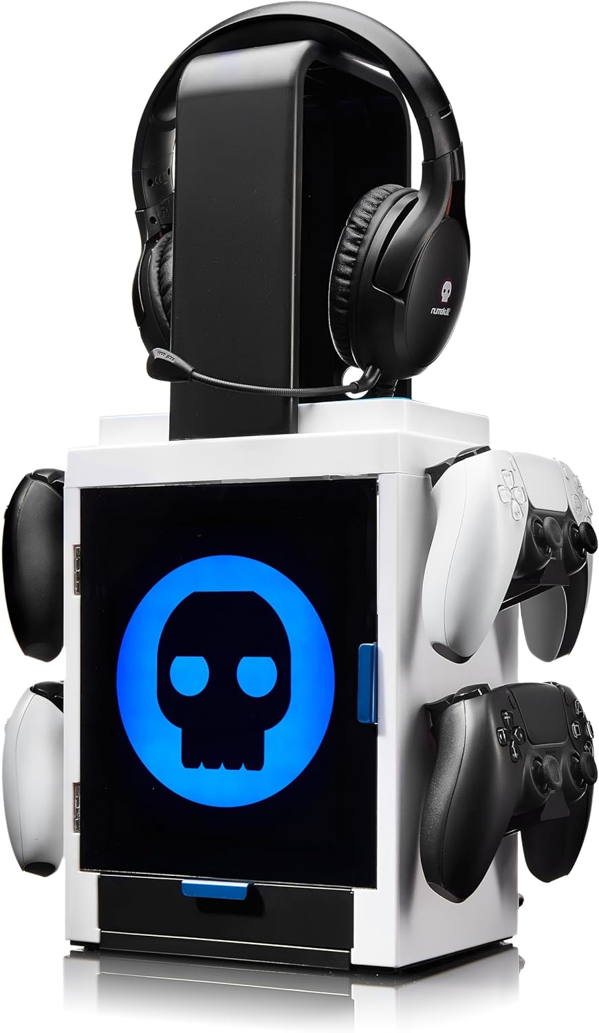 Detalle de Numskull Light Locker PS5-inspiriertes Gaming-Durcheinander-Organizer mit LED-Beleuchtung