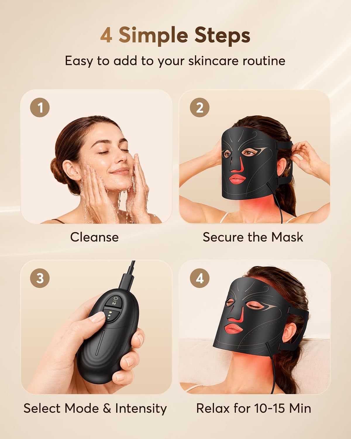Thumbnail 6 de XSSNVV Red Light Therapy Mask