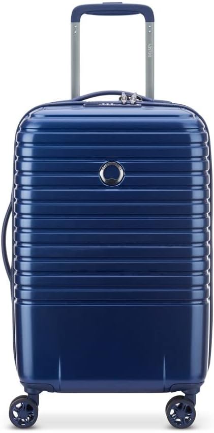 Detalle de DELSEY Paris Caumartin Plus – Valise cabine rigide 55x35x25 cm, 41 litres, S, Bleu Acier
