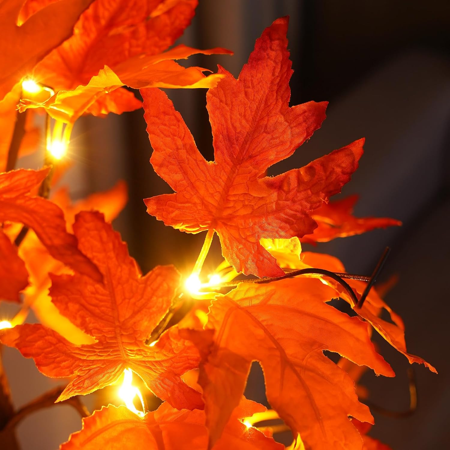 Detalle 1 de MEDOYOH Ahornbaum Licht mit 24 LEDs