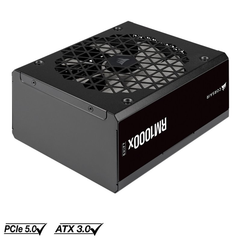 Thumbnail 3 de Corsair RM1000x SHIFT 1000W 80 Plus Gold Modular: potencia fiable con gestión de cables lateral