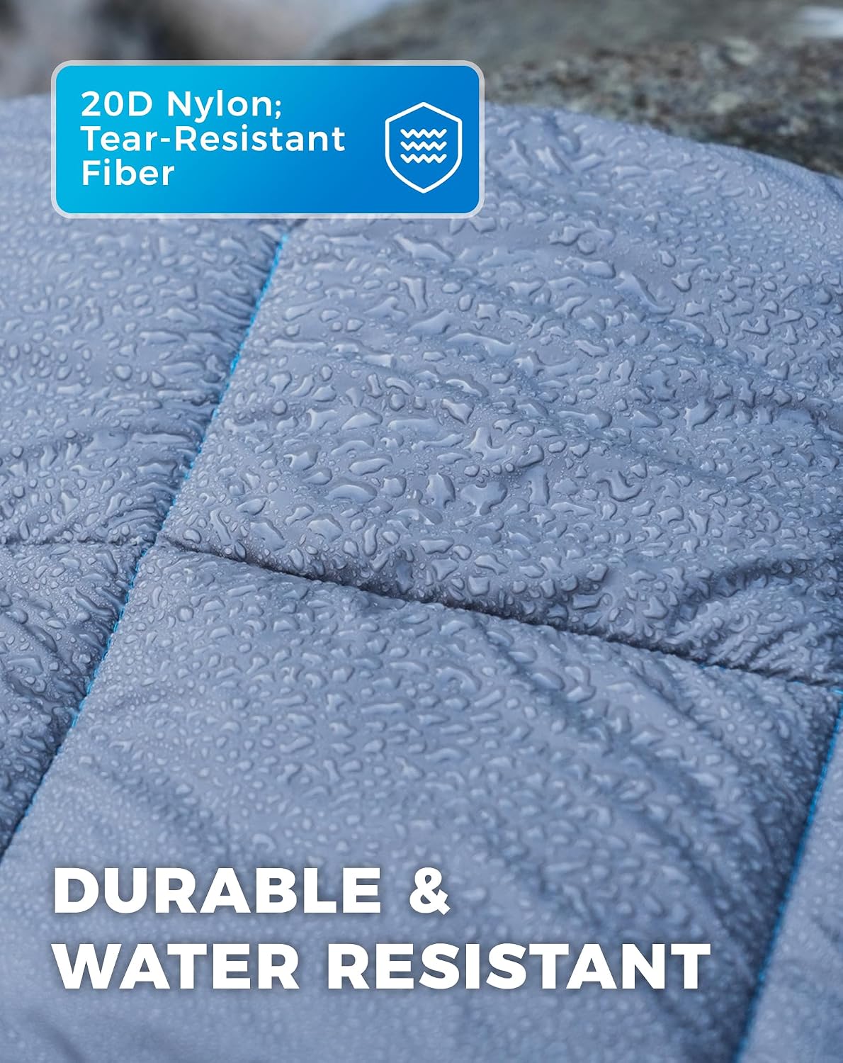 Thumbnail 3 de KingCamp KS2432_CHARCOAL-USKC Ultralight Wearable Camping Blanket, 69" x 53