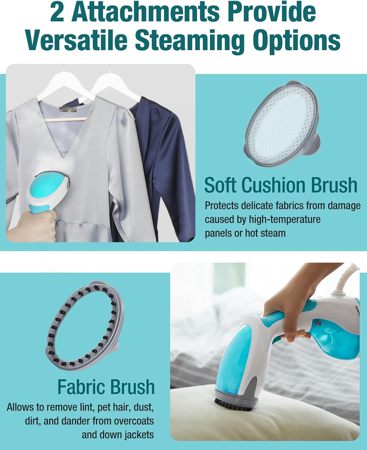 Thumbnail 5 de BEAUTURAL Clothes Steamer 30s heat-up