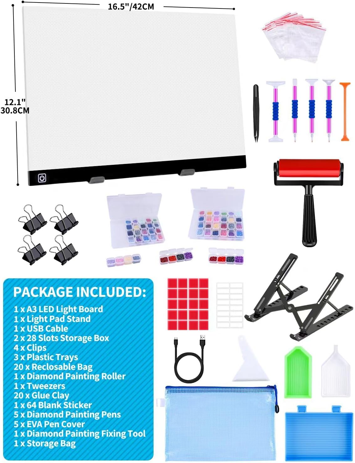 Thumbnail 4 de Ratukall A3 LED Light Pad 31 x 42cm