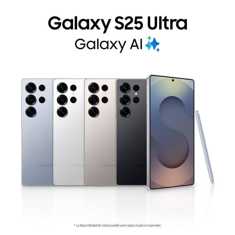 Detalle 2 de Samsung Galaxy S25 Ultra 5G 12GB/1TB 6.9" Titanio Negro — Versión Internacional