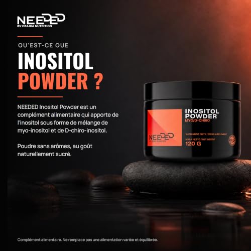 Thumbnail 1 de MZ Meet the zone Inositol Powder, poudre de myo-inositol et D-chiro-inositol, 120 g