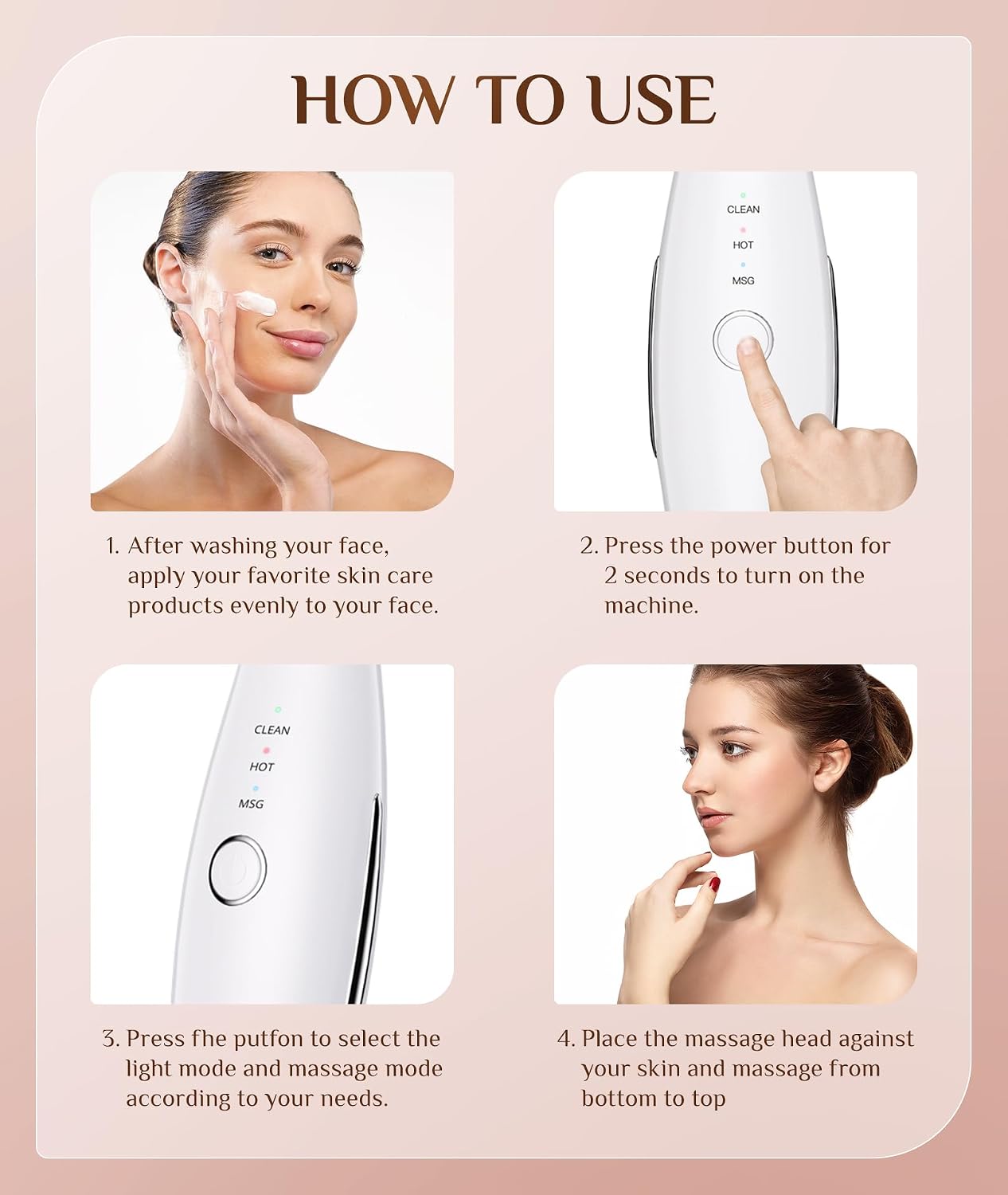 Thumbnail 5 de Dopsikn facial massager