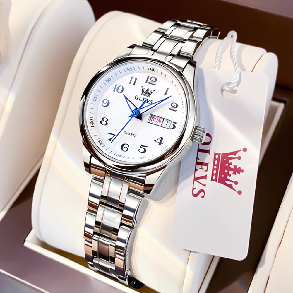 Detalle de OLEVS Montre Femme Facile à lire 30m