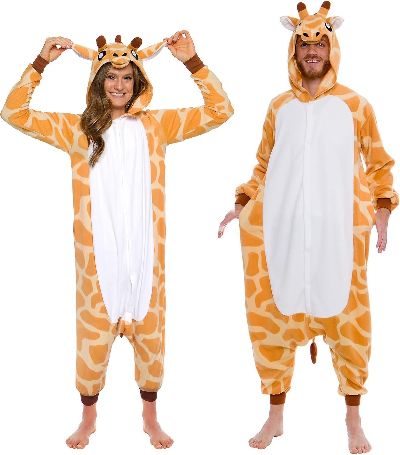 Detalle de Funziez! Adult Animal Onesie Costume with Hood, Pockets and Button Closure