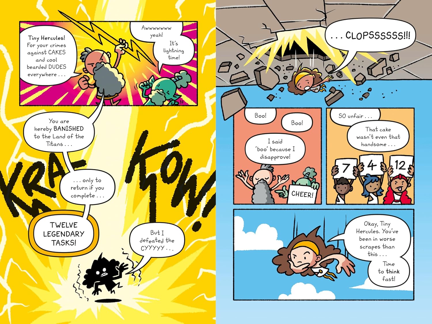 Detalle de Tiny Hercules kinderstrip, 208 pagina's, 14 x 1,3 x 21 cm