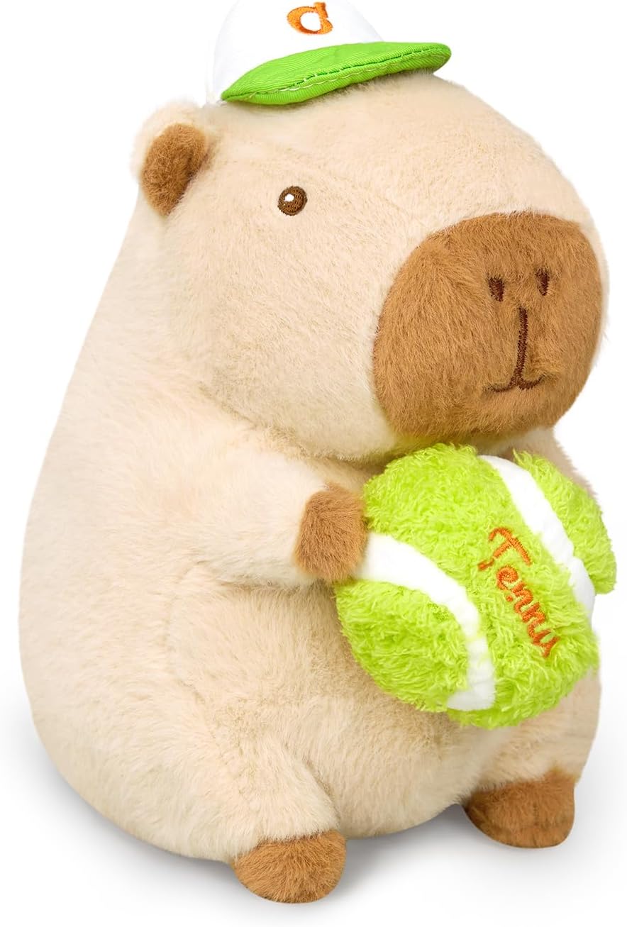 Detalle de Capybara Plüschkissen 25 cm für Kuscheln