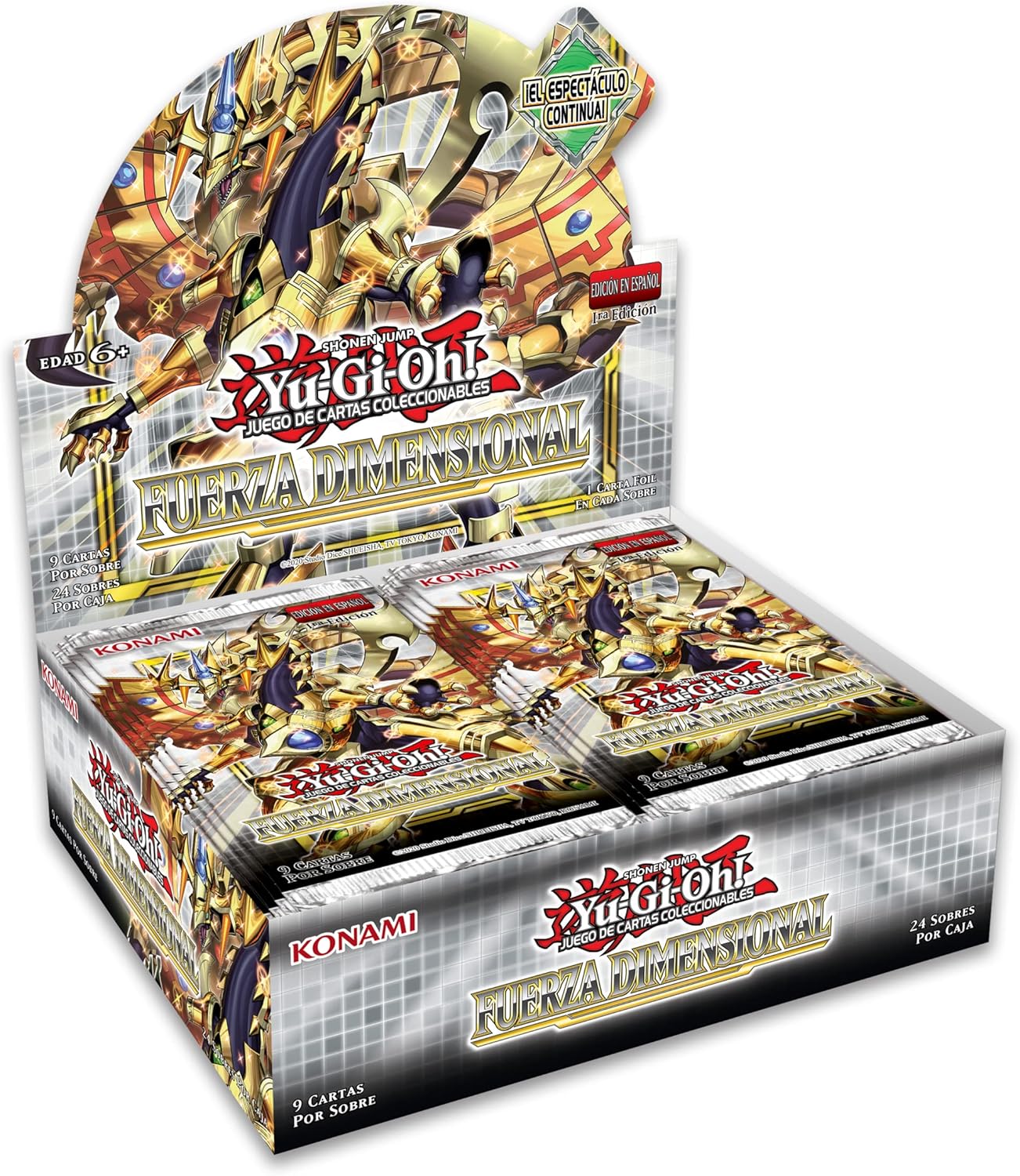 Detalle de Yu Gi Oh Sobres Fuerza Dimensional