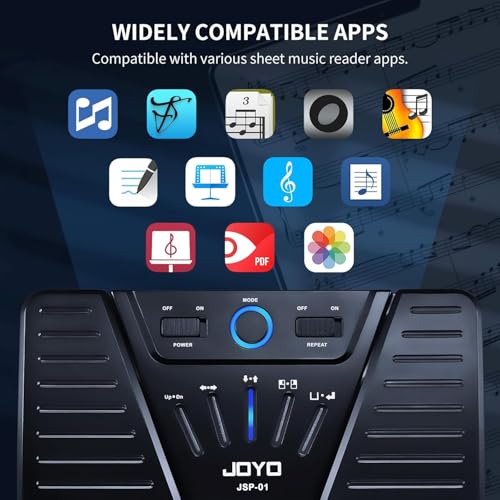 Detalle de JOYO Wireless Page Turner SP-01: Bluetooth Foot Switch for iPad/Tablet/Phone