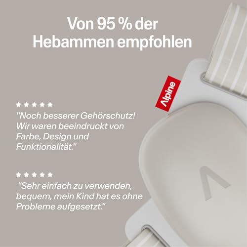 Thumbnail 4 de Alpine Muffy Baby Comfort: Gehörschutz für Babys & Kleinkinder (bis 5 Jahre) in Beige