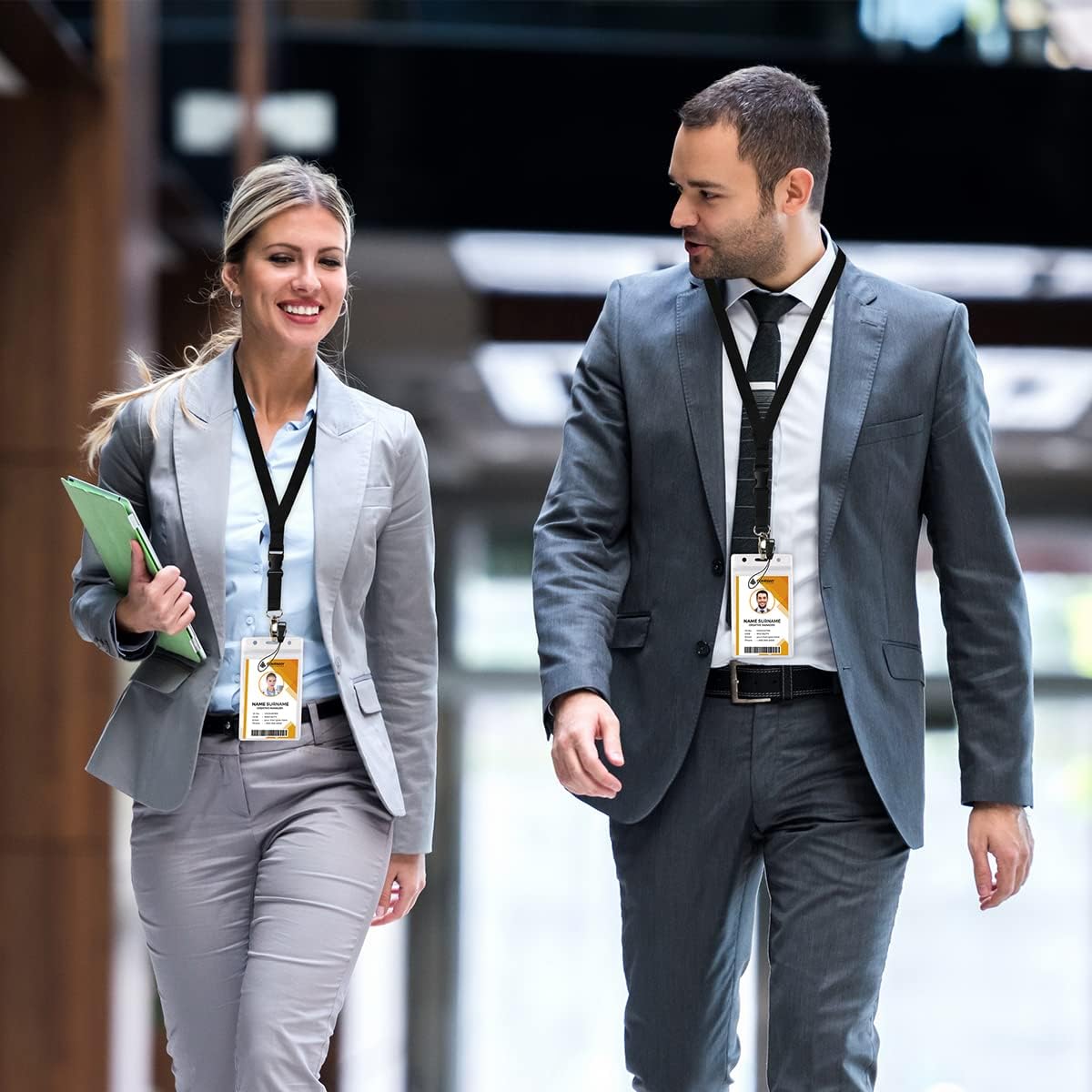 Thumbnail 6 de Vicloon Porte Badge 6 pièces 23,6" 📎