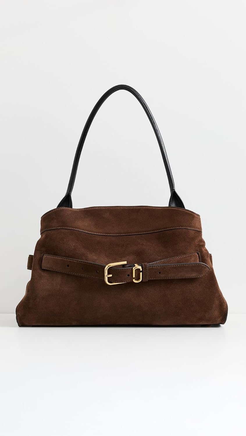 Detalle de Marc Jacobs The Satchel, Bag — Sac en cuir lisse avec double poignée et bandoulière amovible