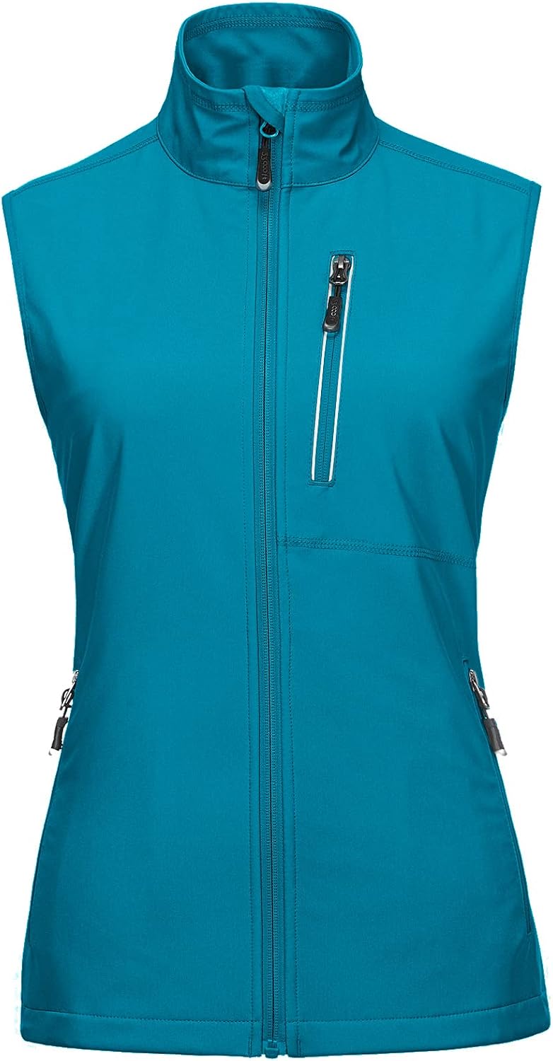 Thumbnail 6 de 33,000ft Damen Laufweste Softshell Windschutz