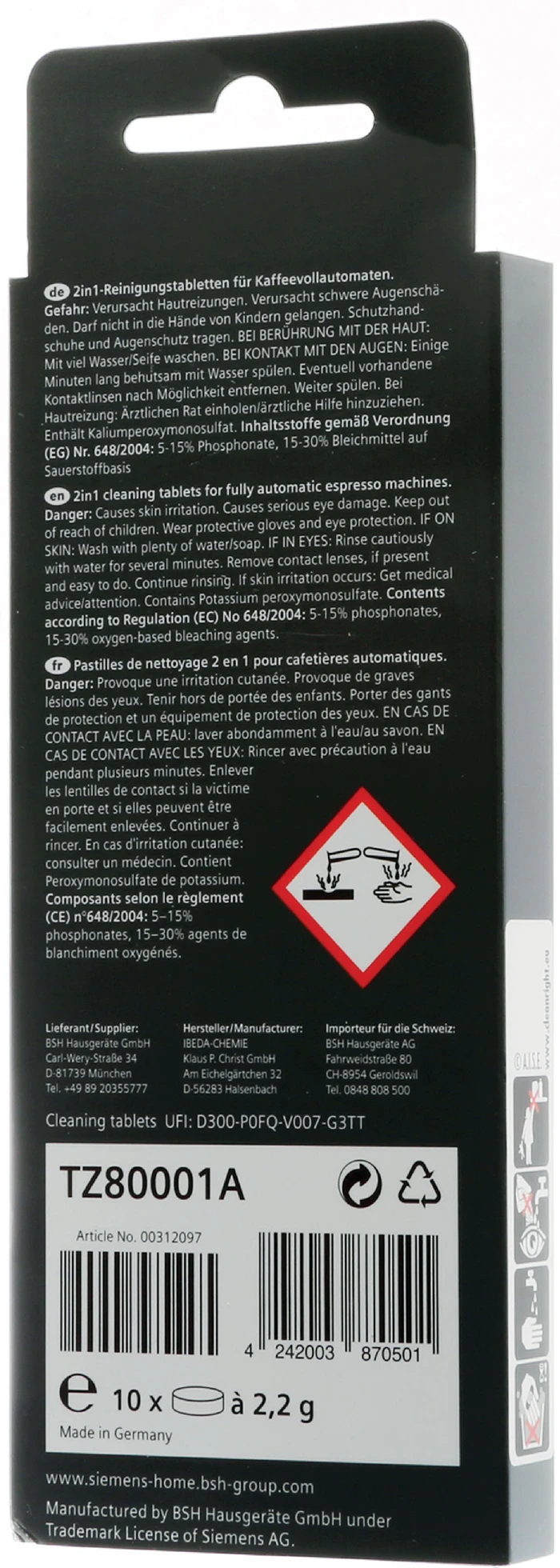 Thumbnail 8 de Siemens Pflegeset 1 Jahr mit 6 Filtern
