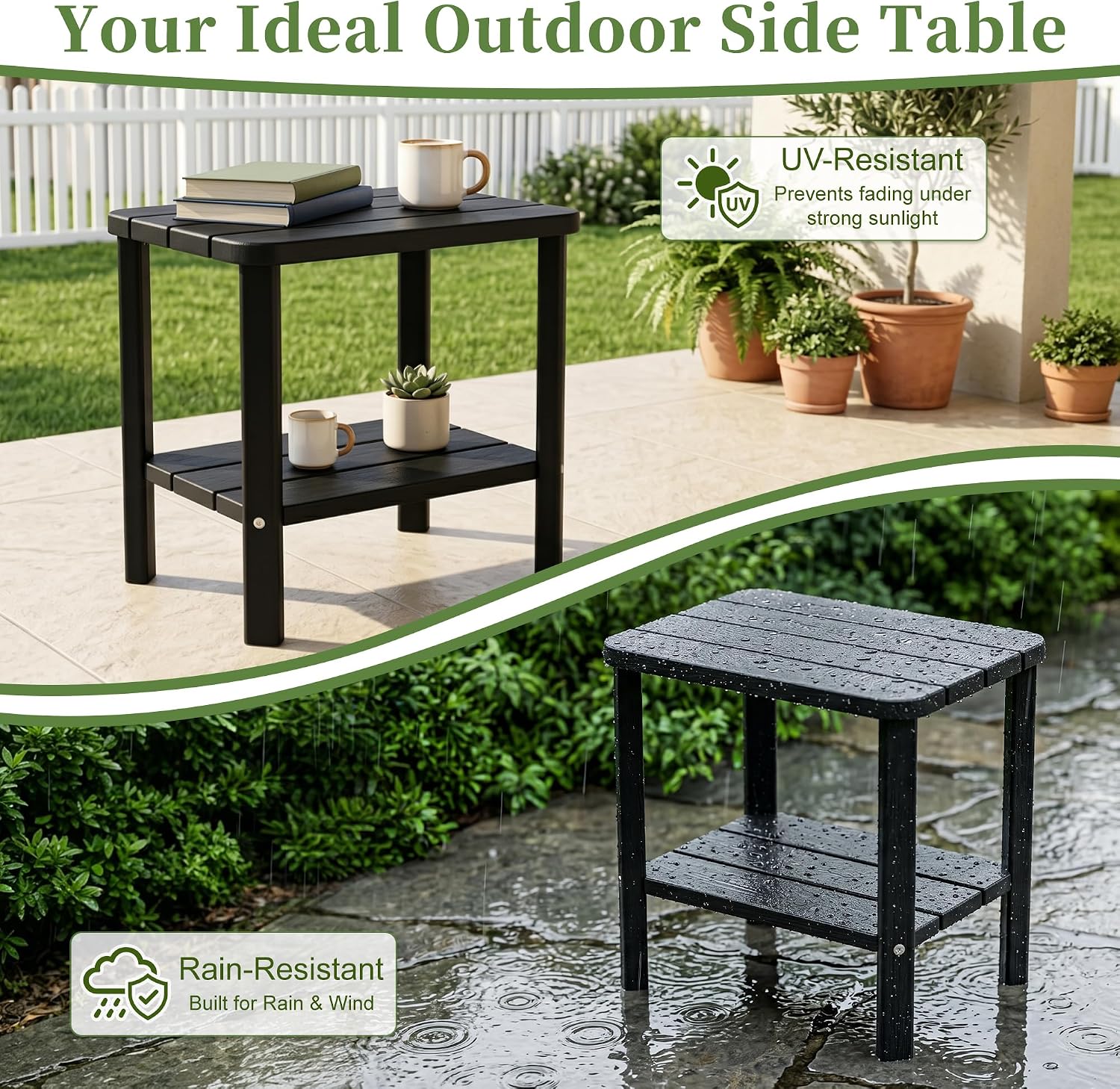 Thumbnail 3 de EFU Outdoor Side Table, Resin