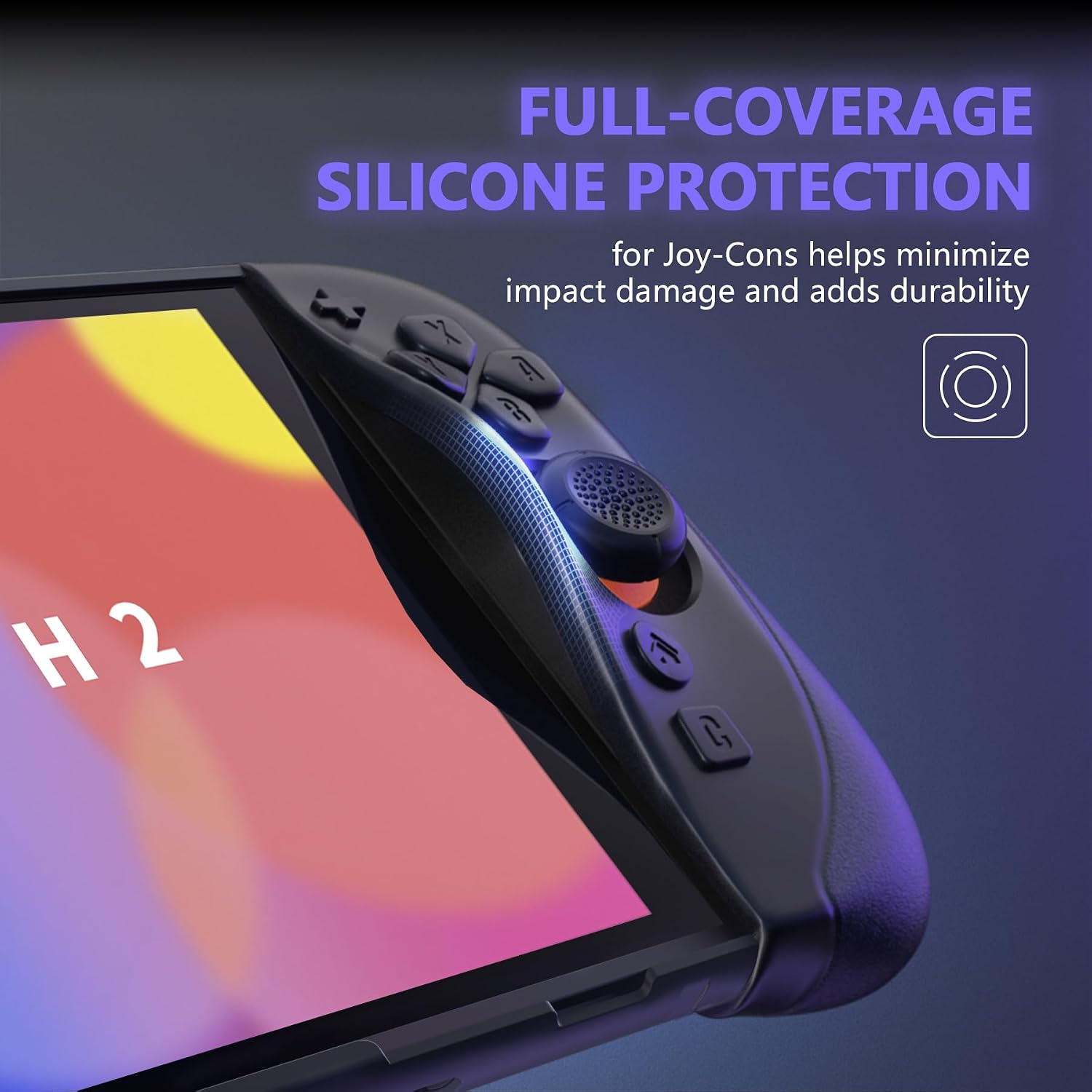 Detalle 2 de PlayVital Vollschutz Hülle für Nintendo Switch 2