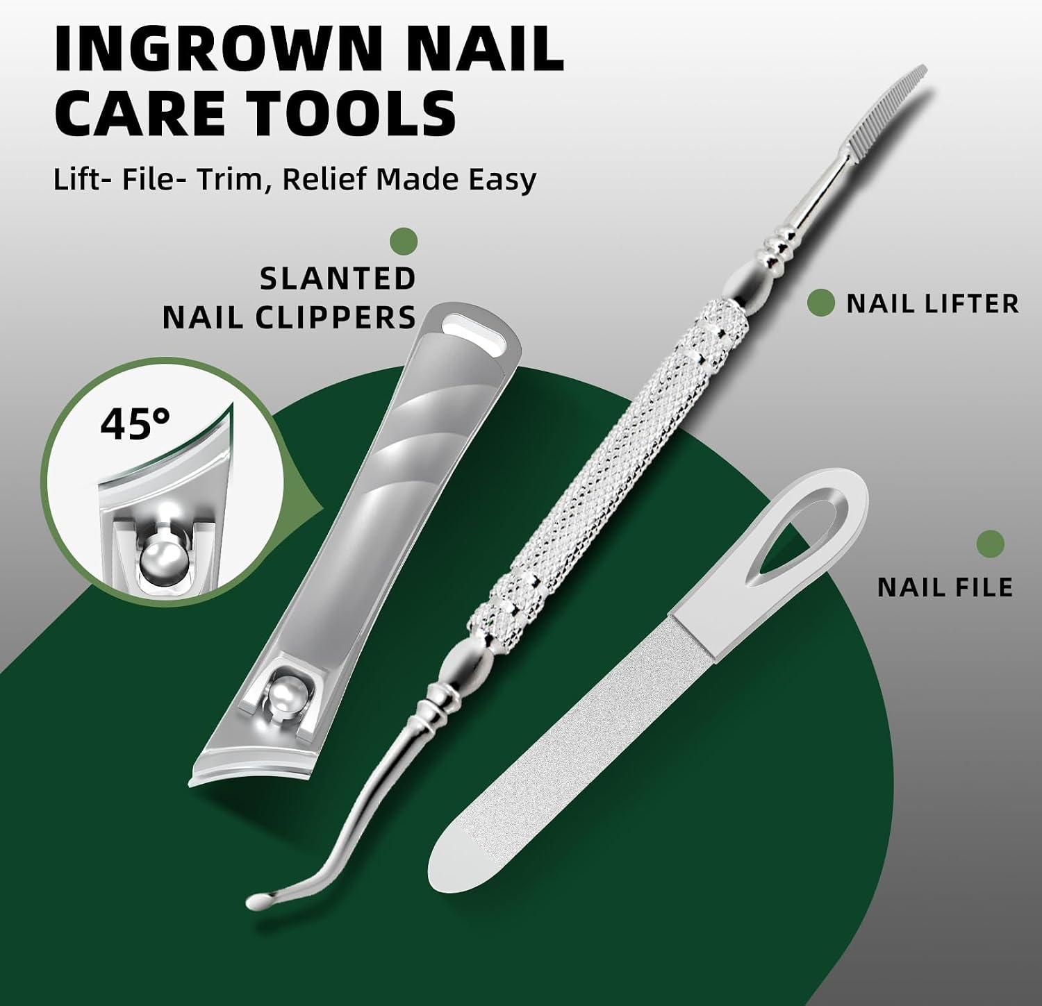 Thumbnail 6 de VANWIN Toenail Clippers for Thick Nails