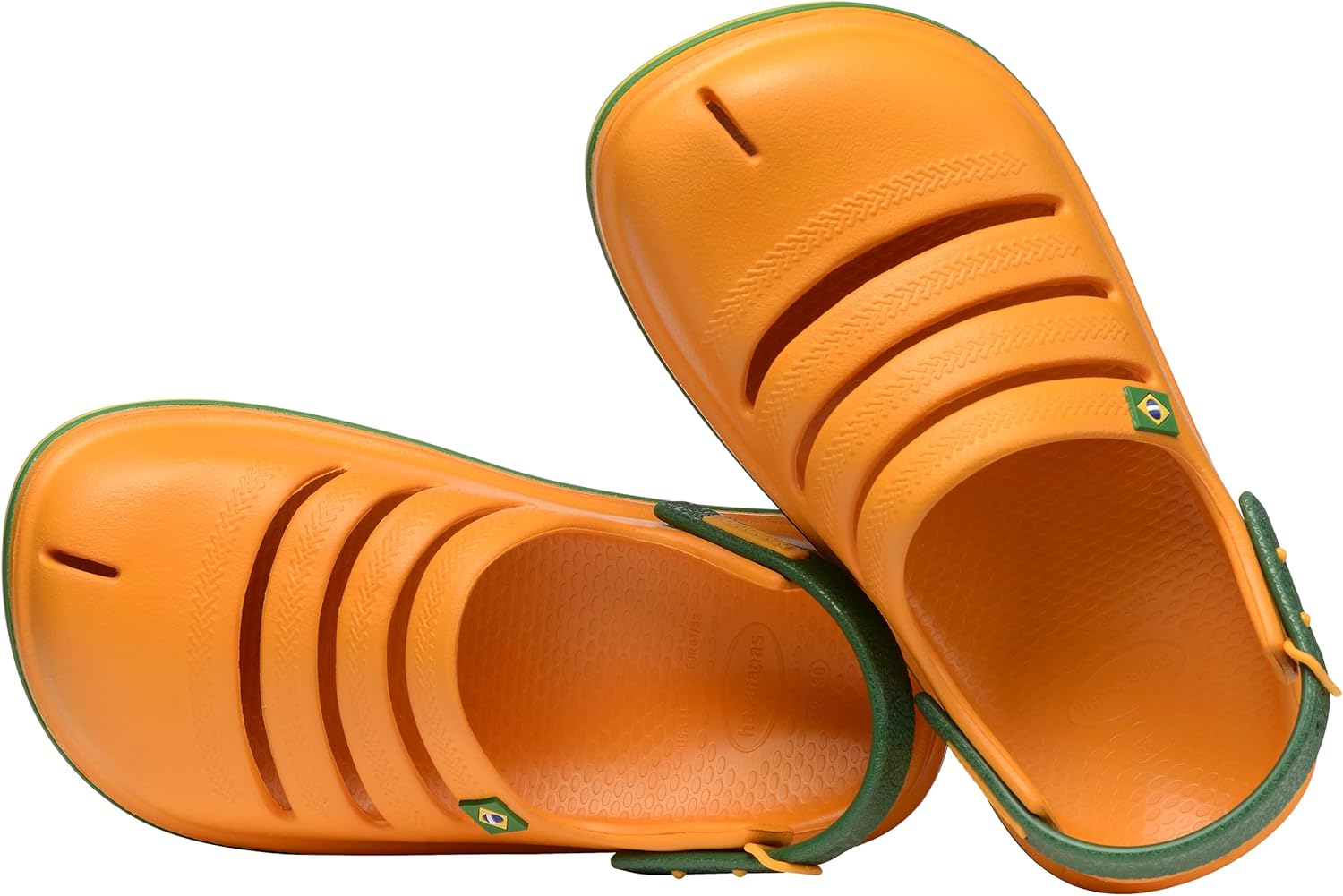 Thumbnail 1 de Havaianas Kids Clog Brasil : sabots enfant en PVC avec semelle en caoutchouc