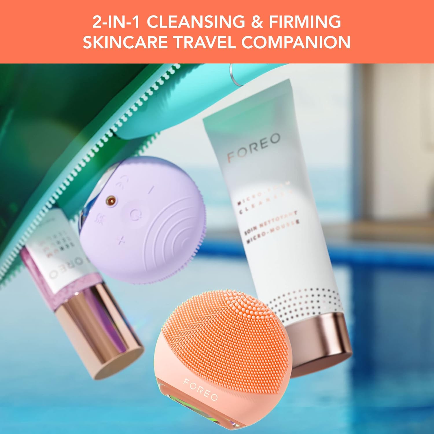 Detalle 2 de FOREO Luna 4 Go, brosse visage massante