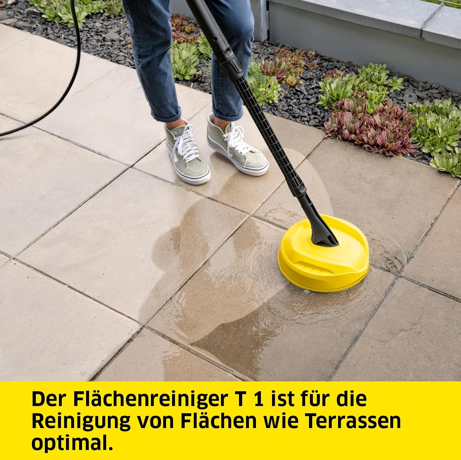 Detalle de Kärcher Hochdruckreiniger K 3 Horizontal Plus Home – kompakt, flexibel und zuverlässig