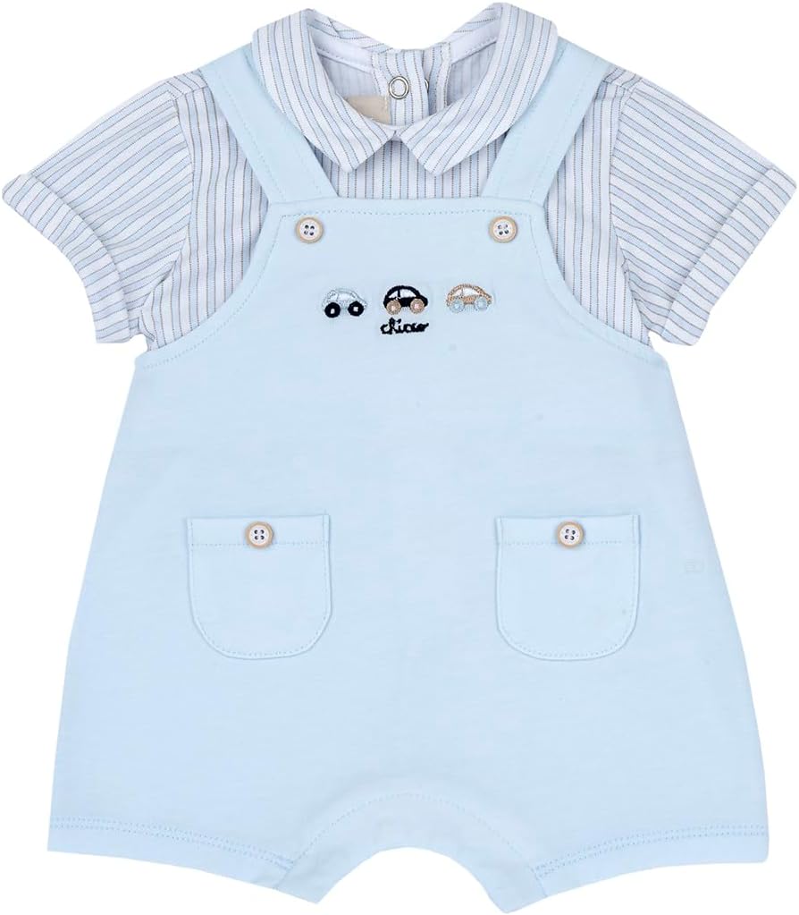 Thumbnail 4 de Chicco barboteuse coton bébé, nœud doré