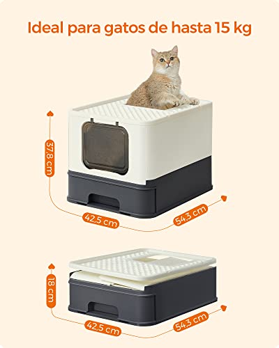 Thumbnail 5 de Feandrea PPT001W01 arenero 50x40,5x34,5 cm 📷