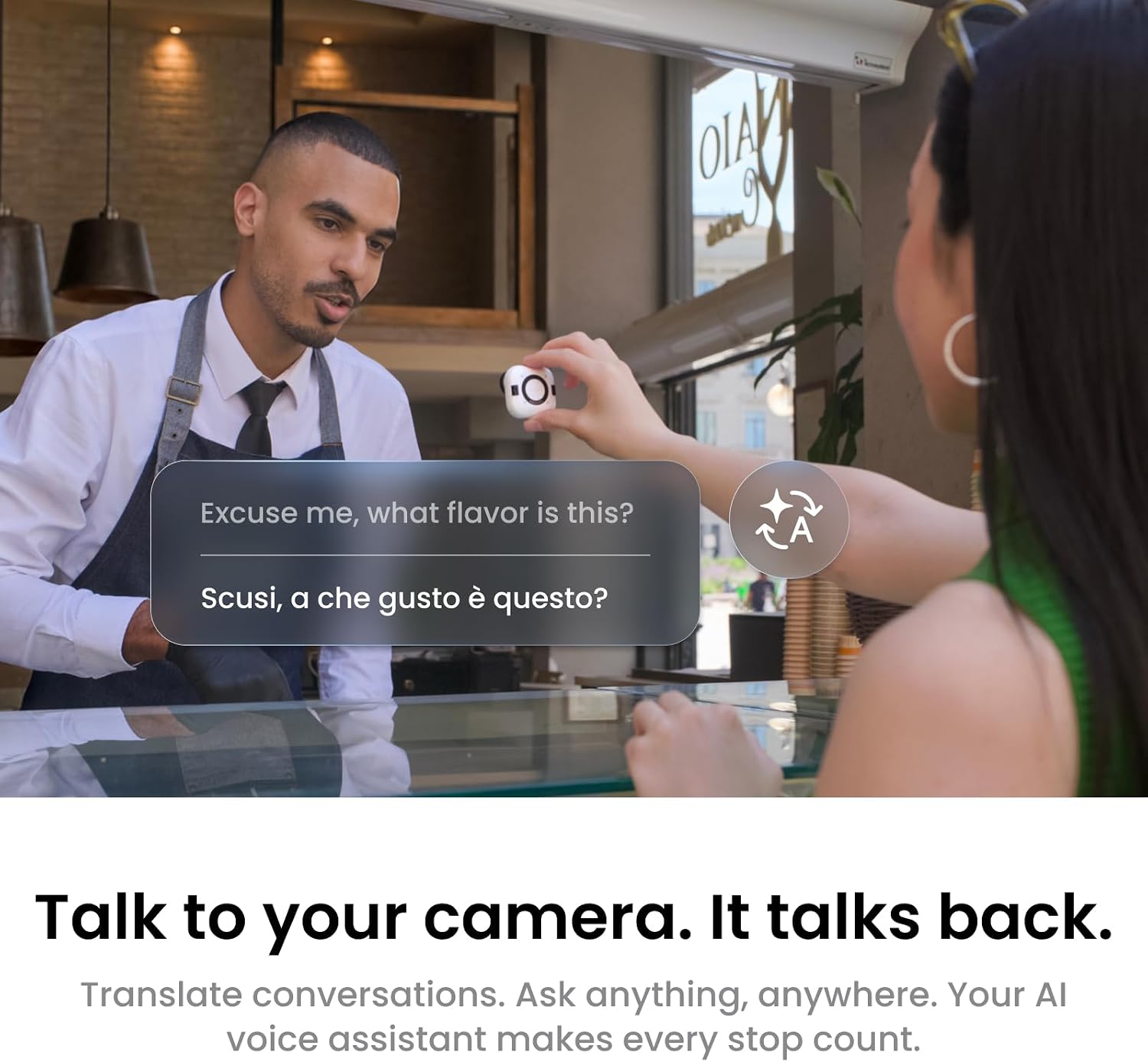 Detalle de Insta360 GO Ultra 4K Tiny Hands-Free Camera