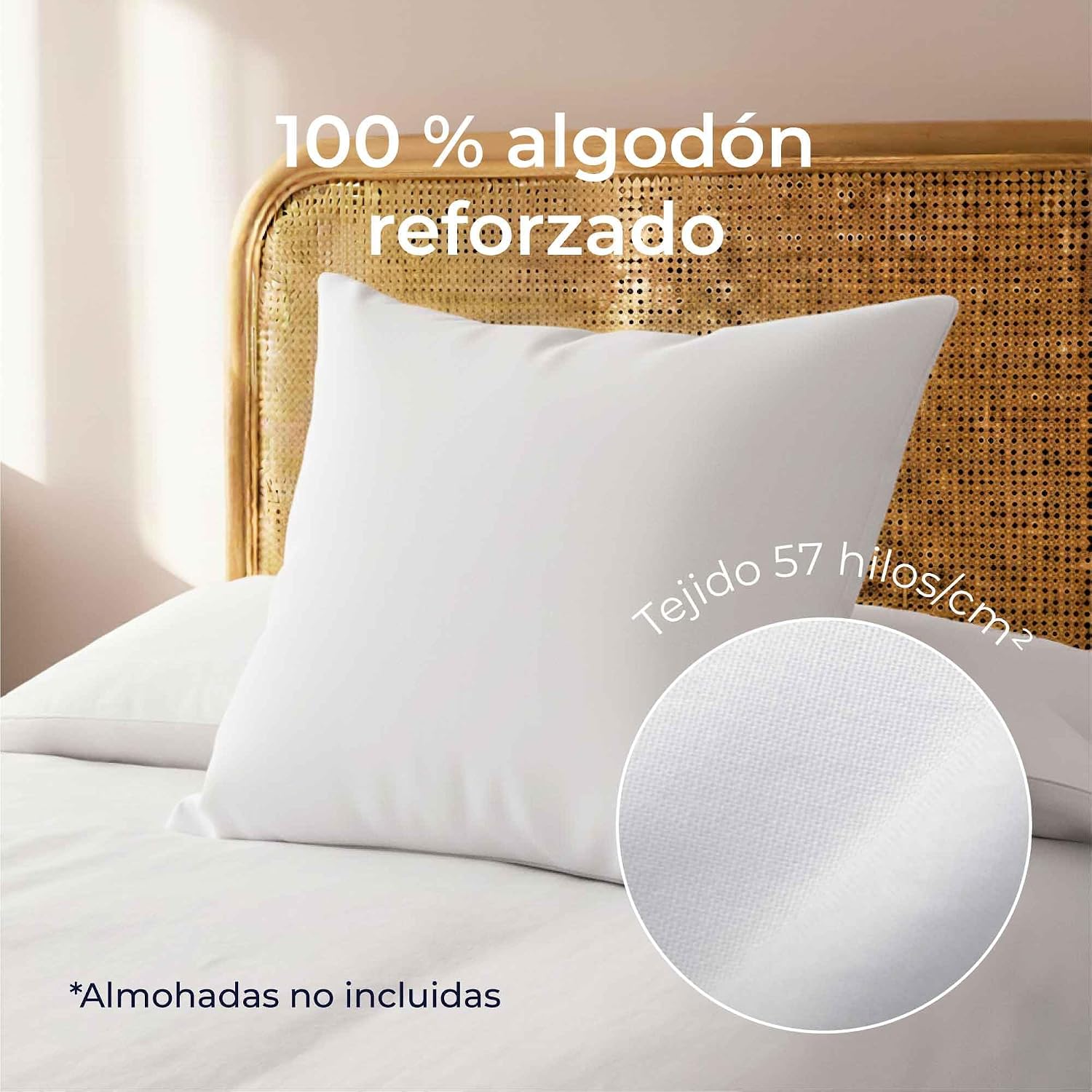 Thumbnail 2 de Dreamzie Funda 60x60 Algodón Reforzado
