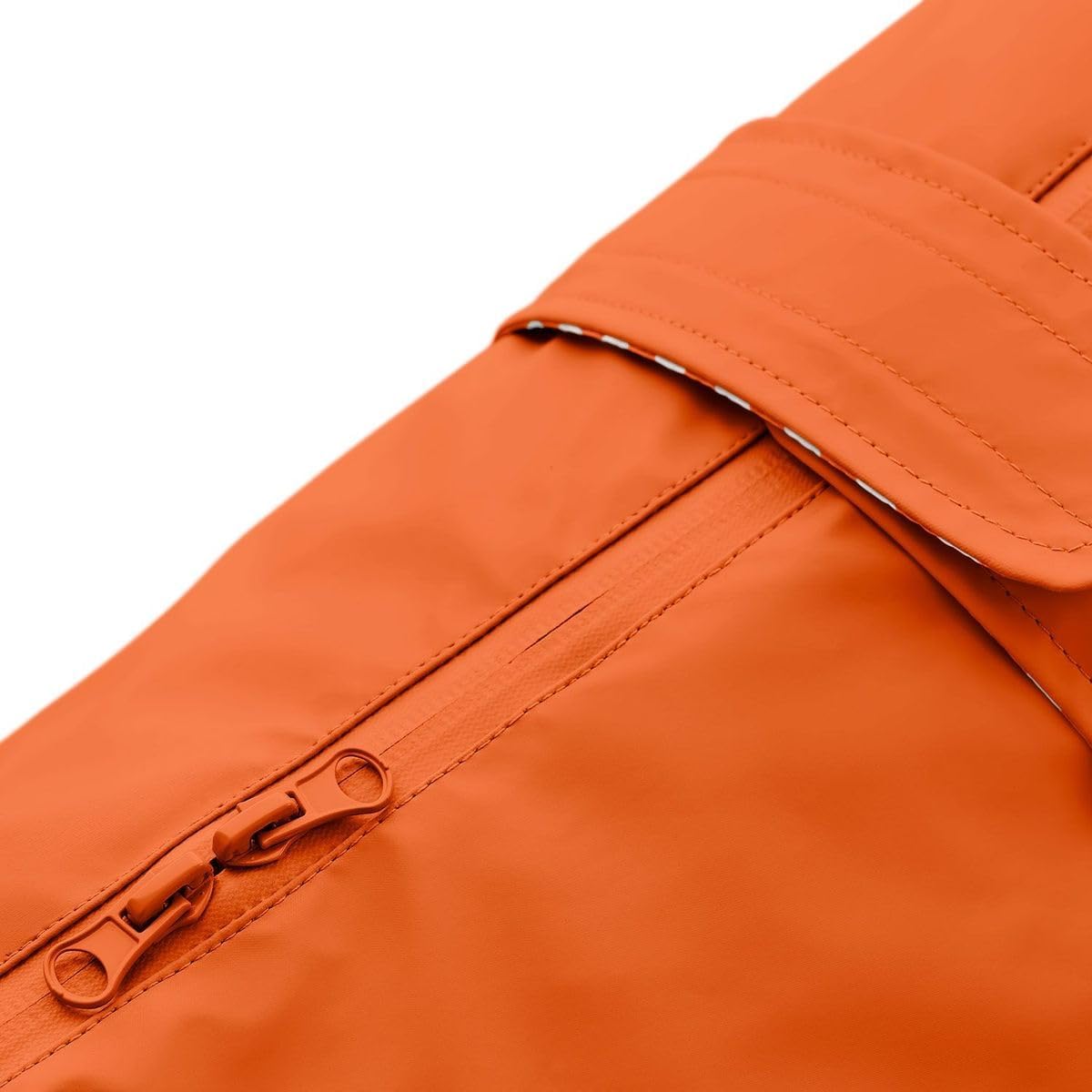 Thumbnail 1 de Hunter Hunde-Regenmantel Milford (Größe 60) in Orange – ergonomischer Regenwetter-Schutz mit Reißverschluss