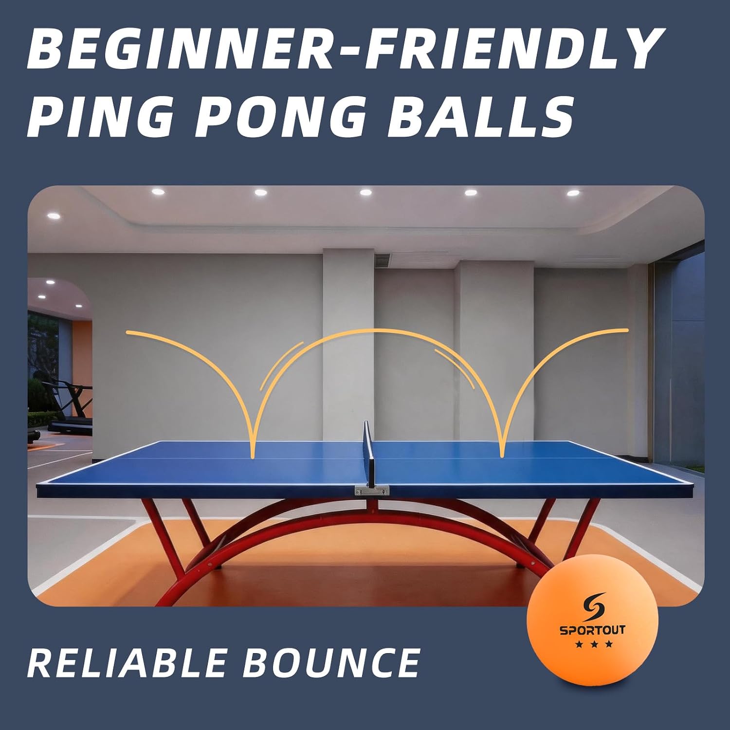 Thumbnail 6 de Table Tennis Bats – High-Performance Starter Set (2 Rackets, 3 Balls, Carry Bag)