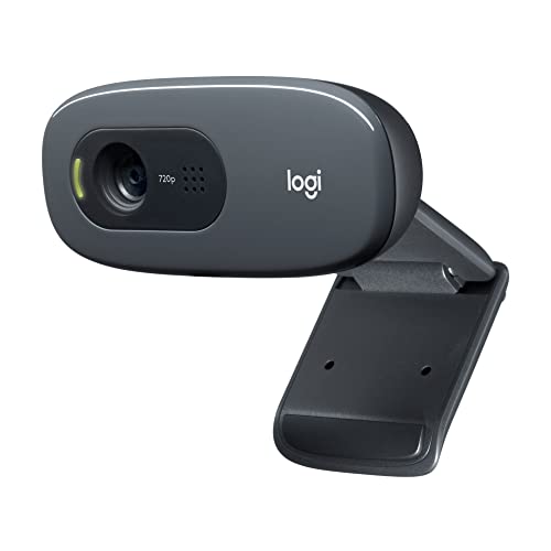 Detalle de Logitech C270 Webcam HD: nitidezza 720p e versatilità per videochiamate quotidiane