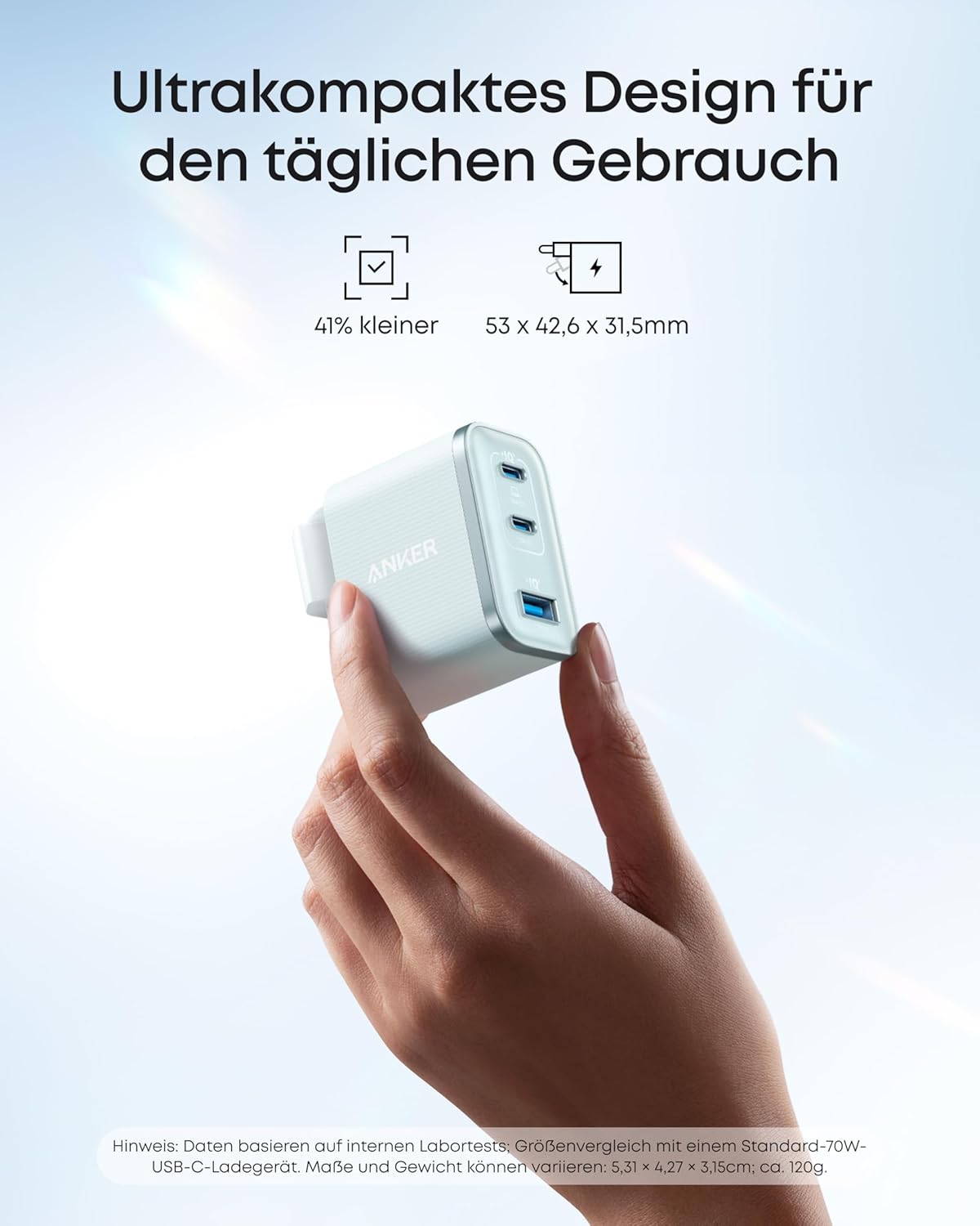 Thumbnail 2 de Anker Nano 70W 3‑Port Ladegerät