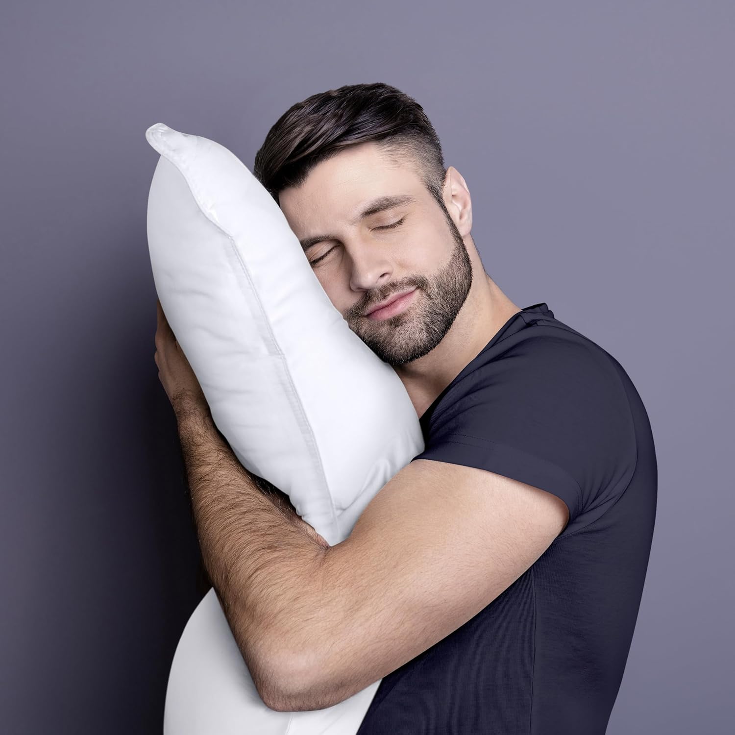 Detalle 1 de Utopia Bedding Team Almohadas Siliconadas 50x70 cm 💤