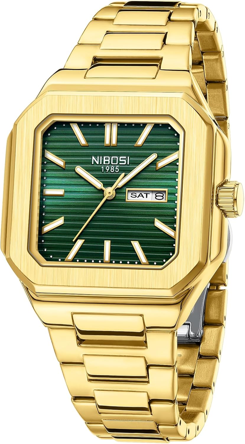 Detalle de NIBOSI orologio uomo analogico al quarzo
