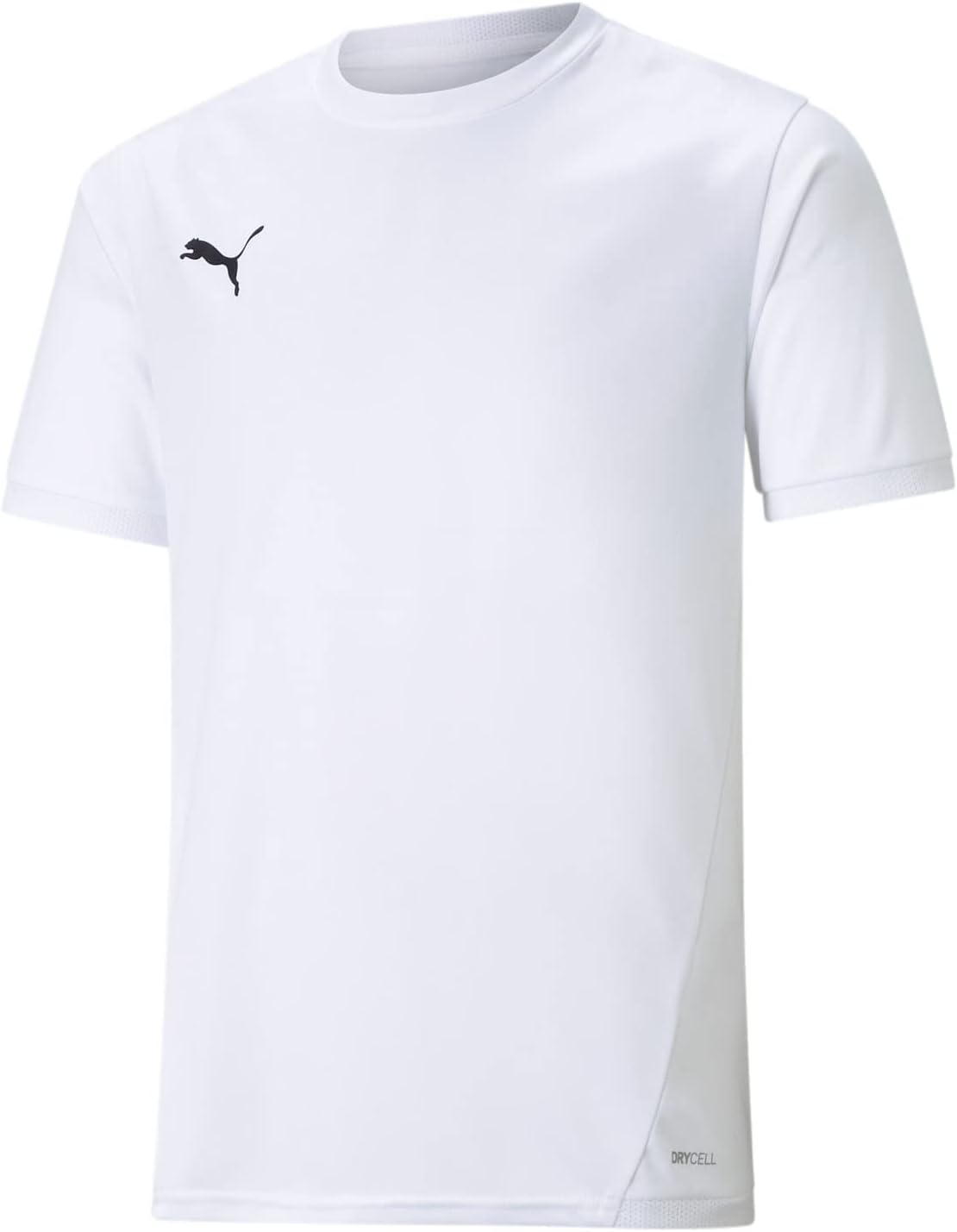 Detalle de PUMA Unisex Kinder Shirt – dryCELL, recycelte Materialien, Rundhalsausschnitt mit Daumenlöchern