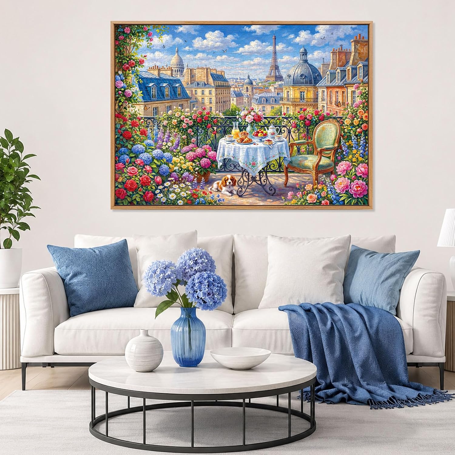 Thumbnail 6 de Paris Garden Balcony Jigsaw Puzzle, 1,000 Pieces