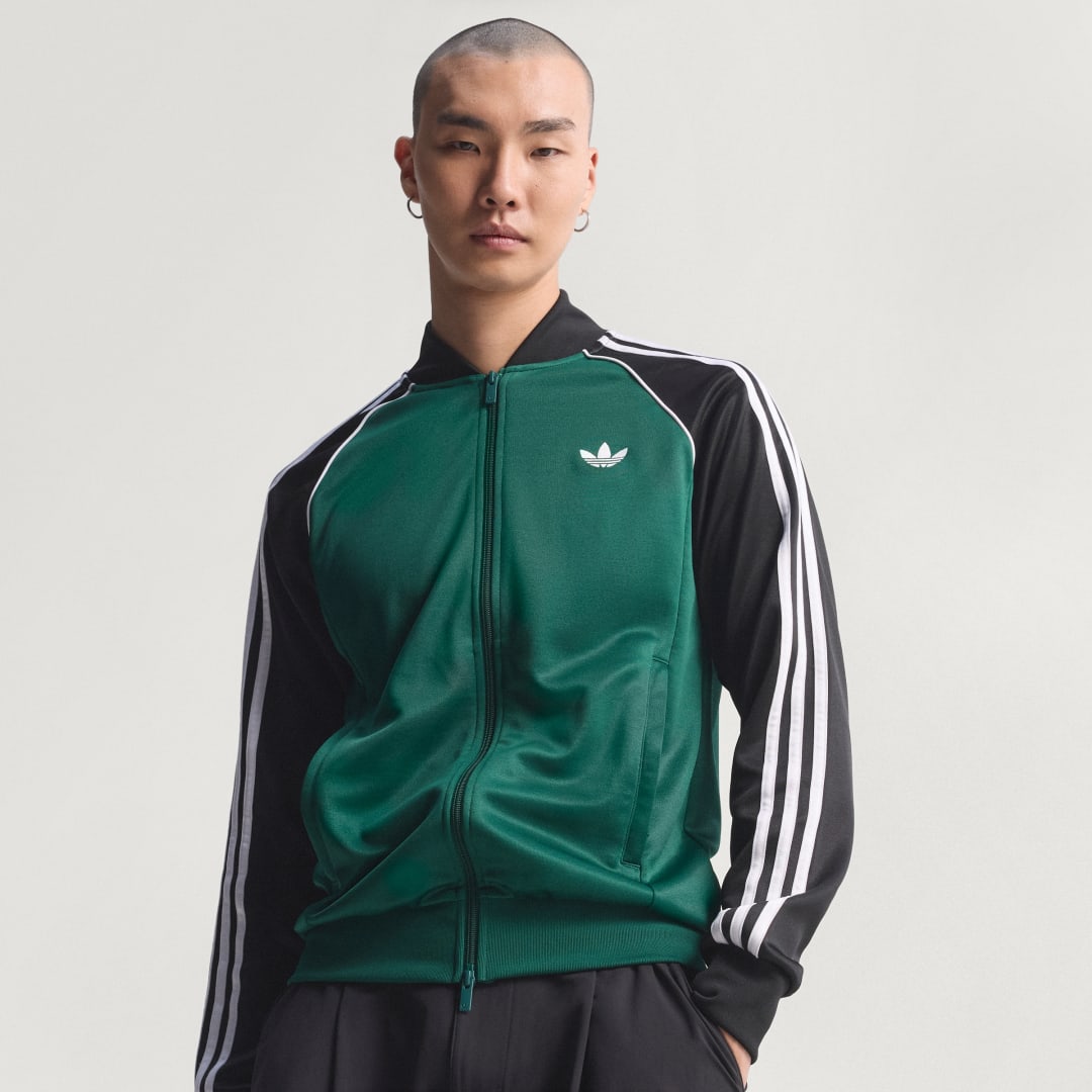 Detalle de adidas Chaqueta deportiva SST verde
