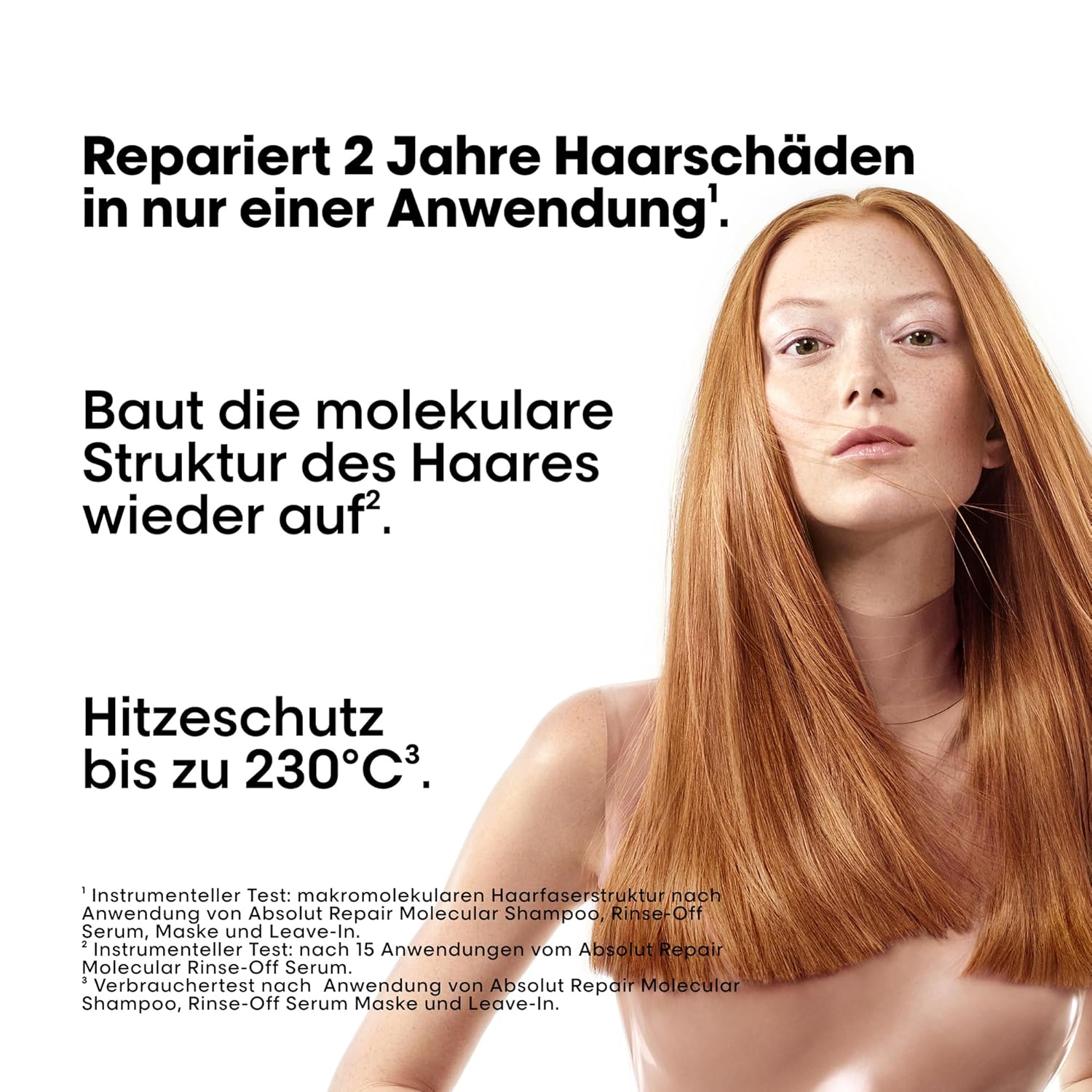 Detalle 2 de L'Oréal Professionnel Absolut Repair Molecular Leave-In für stark strukturgeschädigtes Haar