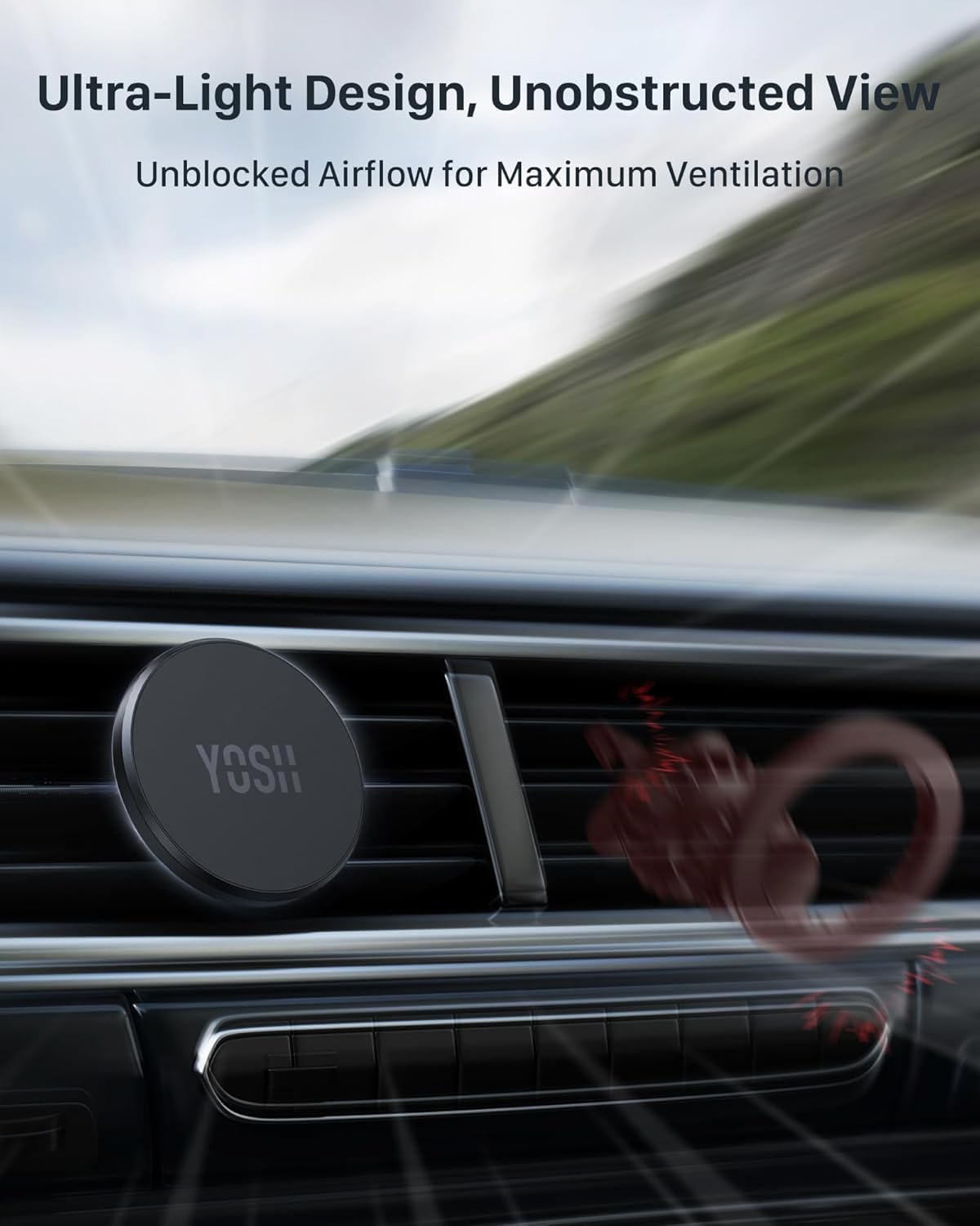 Thumbnail 6 de YOSH MagSafe Car Mount 35N
