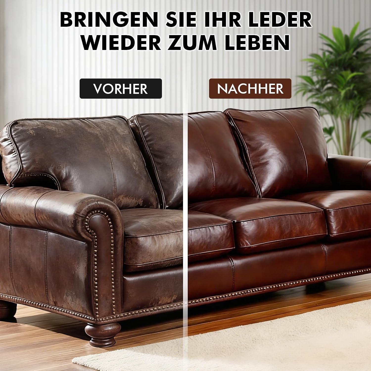 Thumbnail 2 de STARTSO WORLD Leder Repair Kit Grau – Farbanpassung & Pflege für Ledermöbel